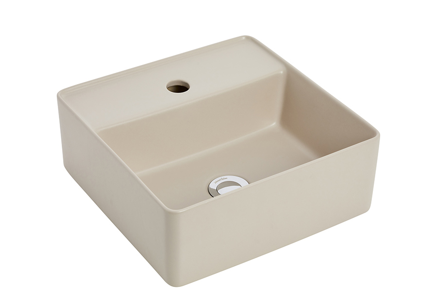 VENEZIA 1TH Square Counter Top Basin - SAND 350mm JBSV035S